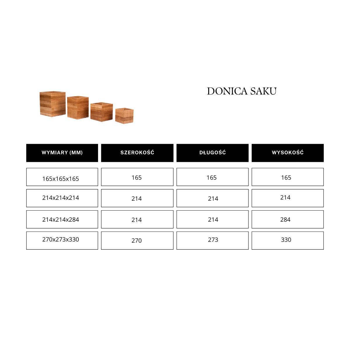 Doniczka SAKU - obrazek 4