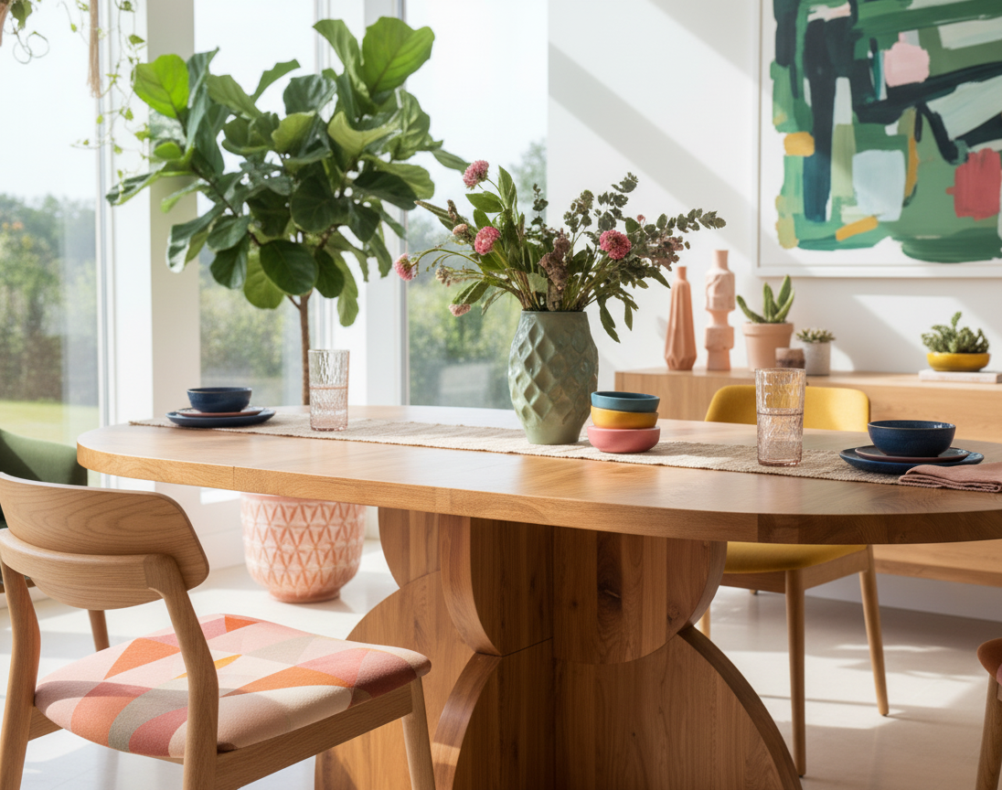 Stół dębowy KEBE - obrazek 2